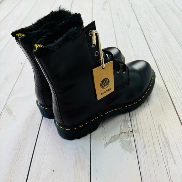 Dr Martens 1460 Serena Oxblood Blood Lace up Boots Size 9 - Picture 5 of 12